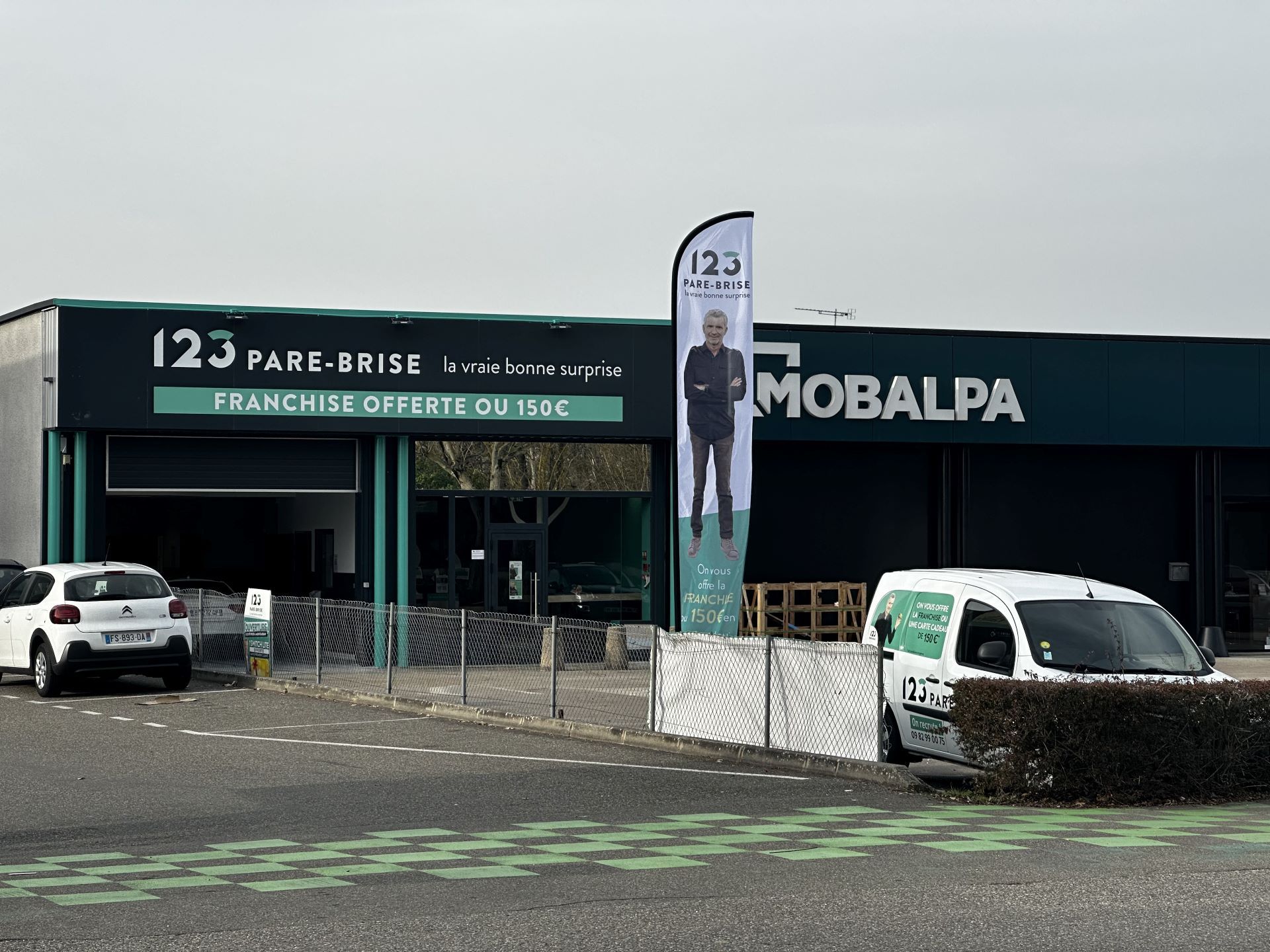 Agence 123 Pare Brise Montauban façade