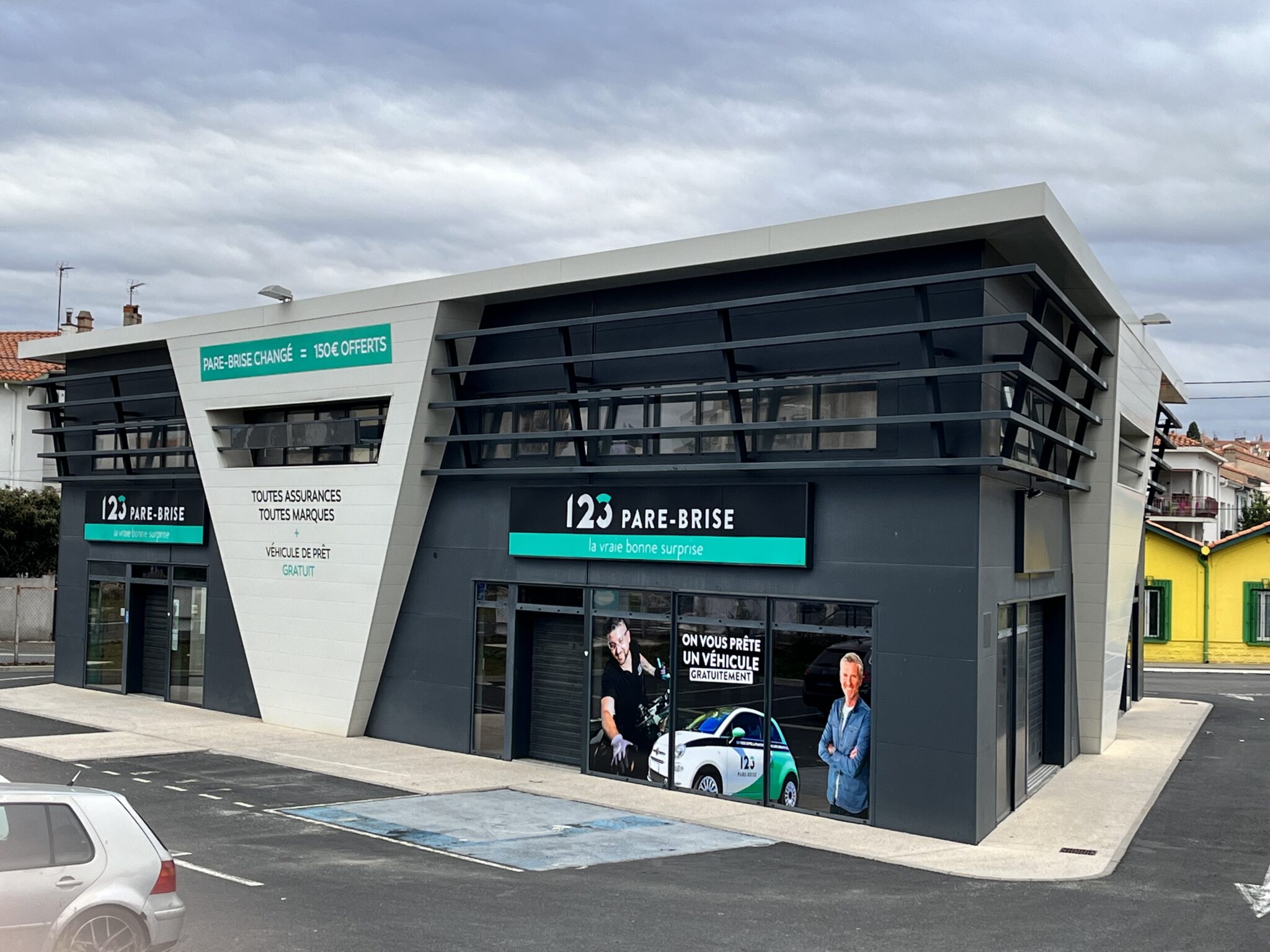 Agence 123 Pare Brise Perpignan sud extérieur