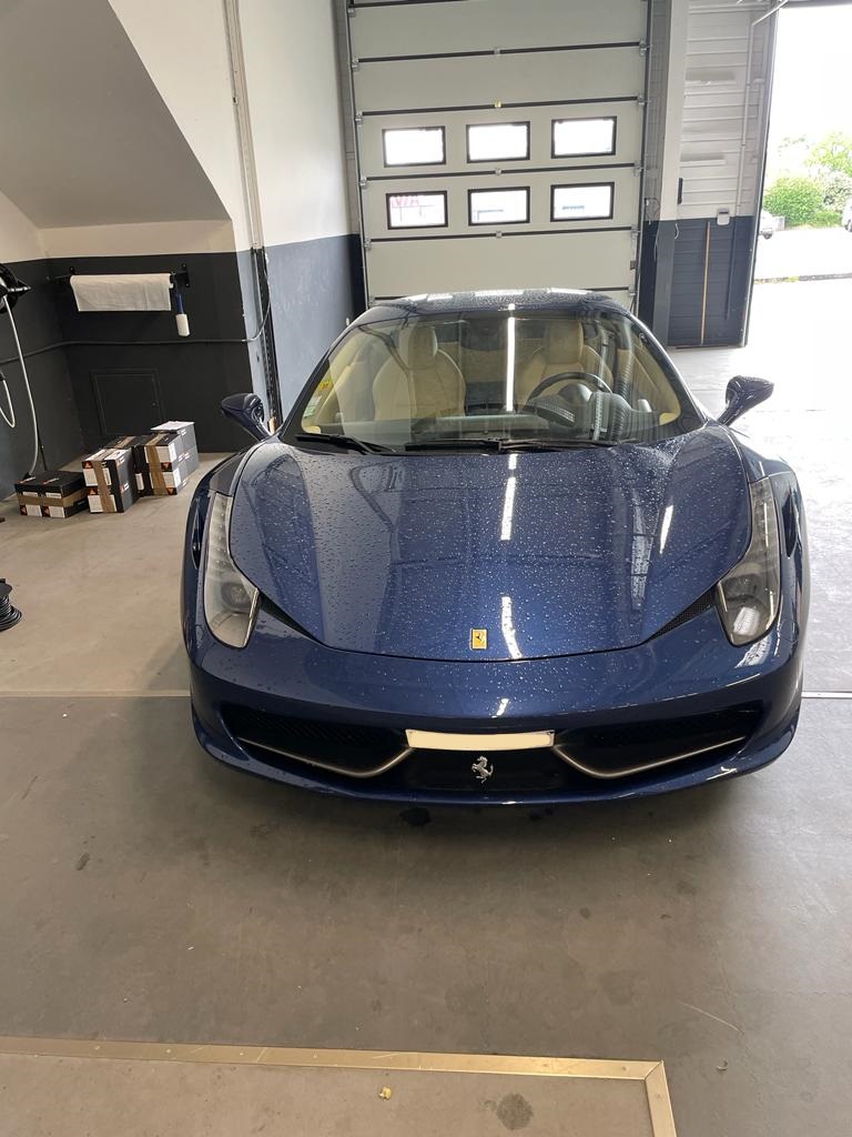Agence 123 Pare Brise Besançon Ferrari 458 Italia