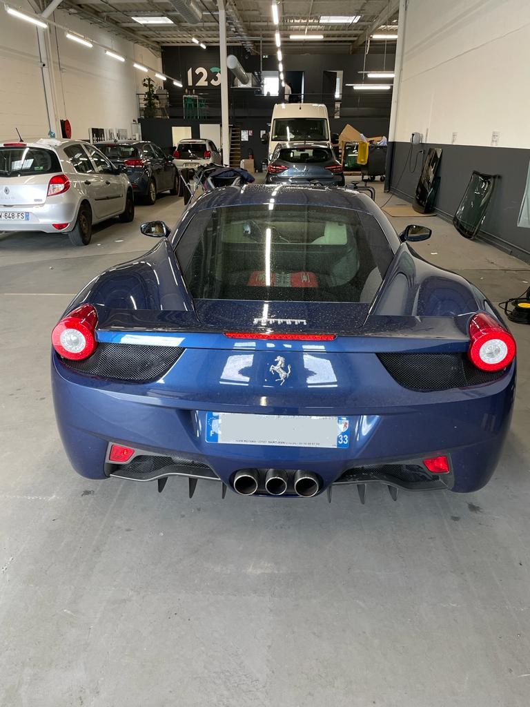 Agence 123 Pare Brise Besançon Ferrari 458 Italia