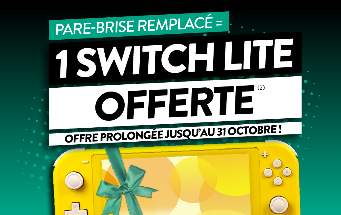 Offre Nintendo Switch Lite offerte 123 Pare-Brise automne 2023