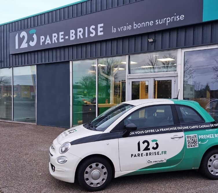 123 Pare-Brise Geispolsheim Pin