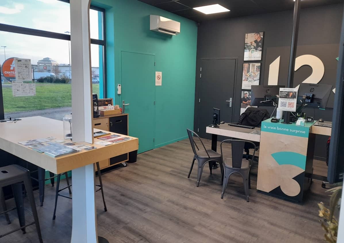 123 Pare-Brise agence de Châteauroux accueil