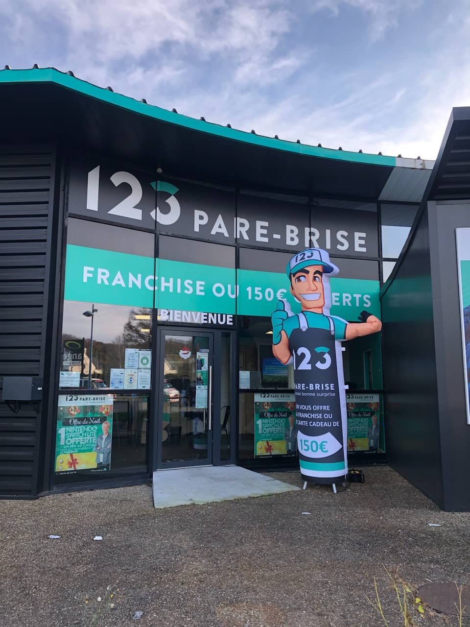 Agence 123 Pare Brise Angers Façade