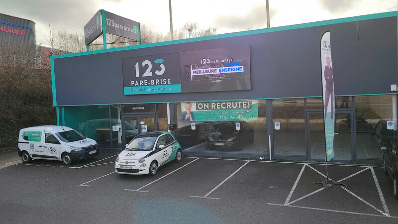 Agence 123 Pare-Brise Limoges Nord extérieur