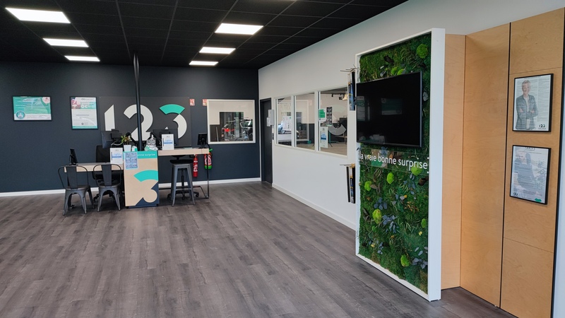 Agence 123 Pare-Brise Limoges Nord intérieur