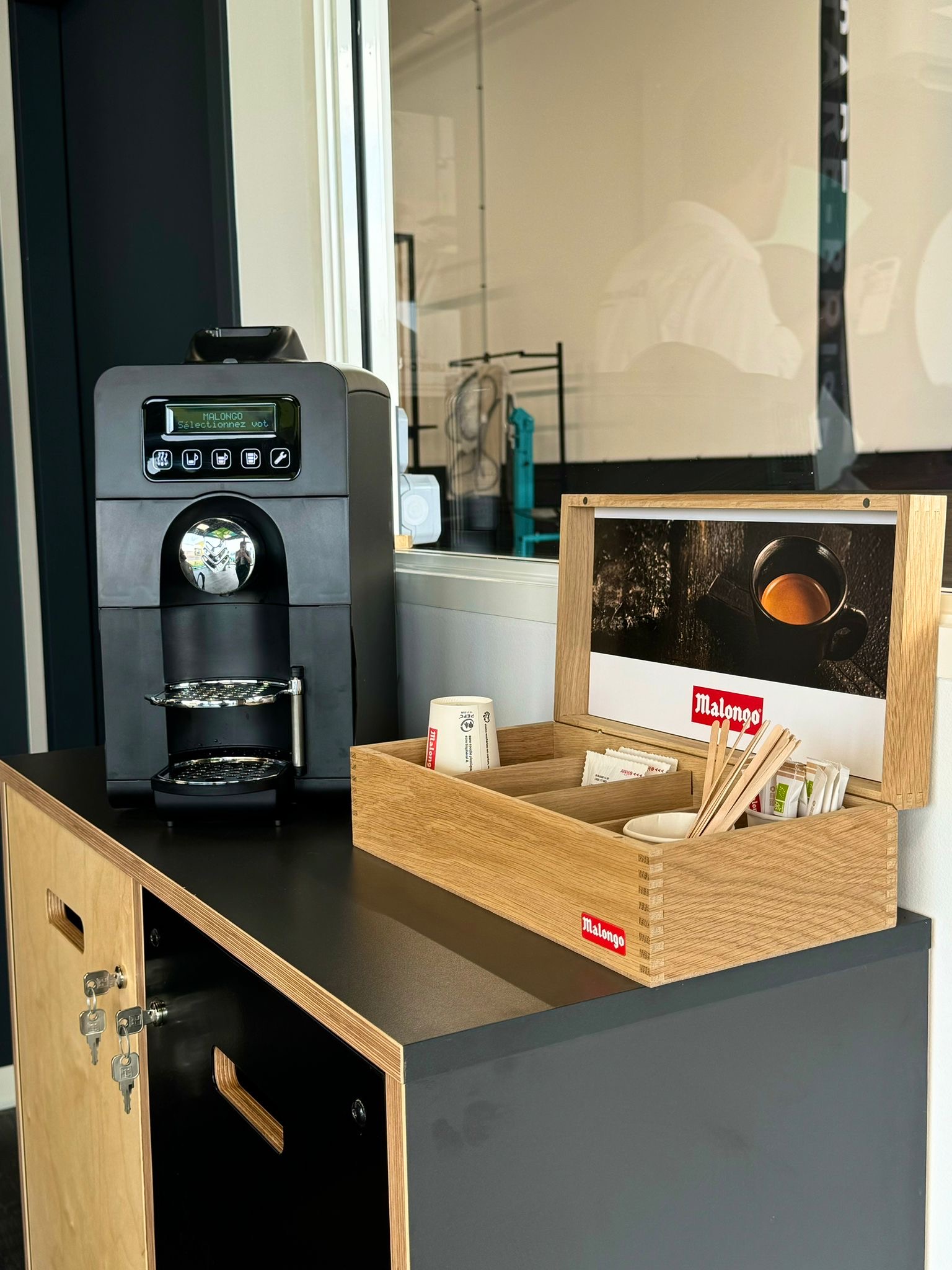 123 Pare-Brise Arles machine à café