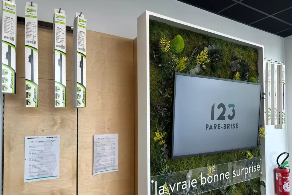 Mur végétal 123 Pare-brise Abbeville
