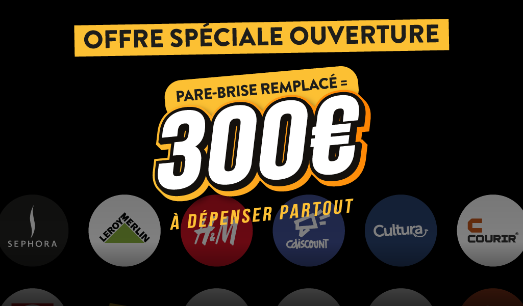 Ouverture 300€