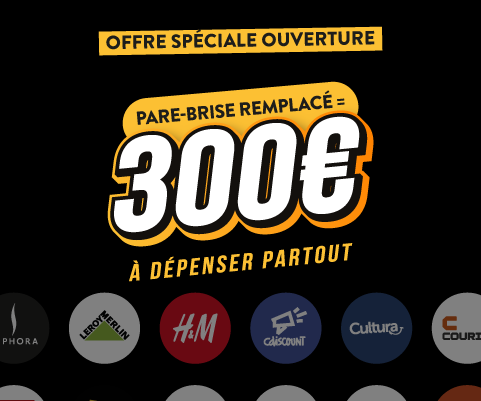 Ouverture 300€
