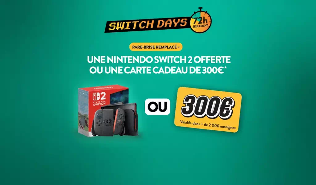 Switch 2 pare brise